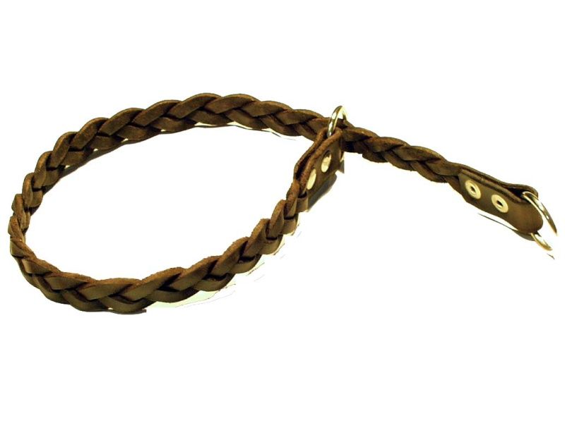 Obojok pletený sťahovací - dĺžka 35cm