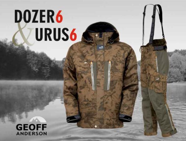 AKCIA Geoff Anderson - DOZER 6 + URUS 6 maskáč Veľkosť XXXXL