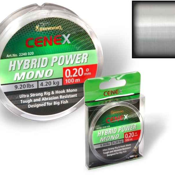 Browning Cenex feeder silon - Hybrid Power Mono 100m priemer 0