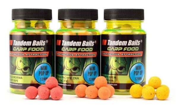 Carp Food Perfection Mini Pop-Up boilies 12mm/30g Príchuť: Vanilka a smotana