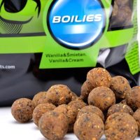 Chrumkajúce Impact Boilies 18/1kg Kráľovská jahoda Vanilka&Smotana