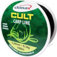 Climax silon Cult Carp line - čierny 1000m Priemer: 0