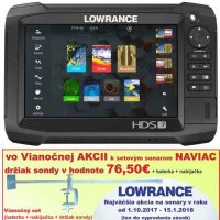 Dotykový sonar LOWRANCE HDS -7 Carbon sonar + sonda TotalScan