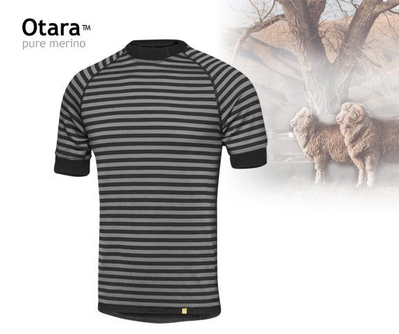 GEOFF spodné prádlo OTARA 195 T-shirt (pásik) veľkosť XS