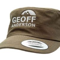 Geoff Anderson šiltovka Snapback s logom zelená