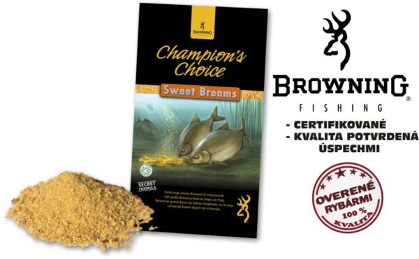 Krmivo browning champions choice 1kg sweet breams