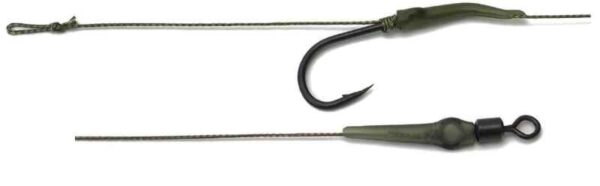 Line Aligner Wide Gap Rig nadväzec 25lb/20 cm/2 pcs/MF veľkosť 6