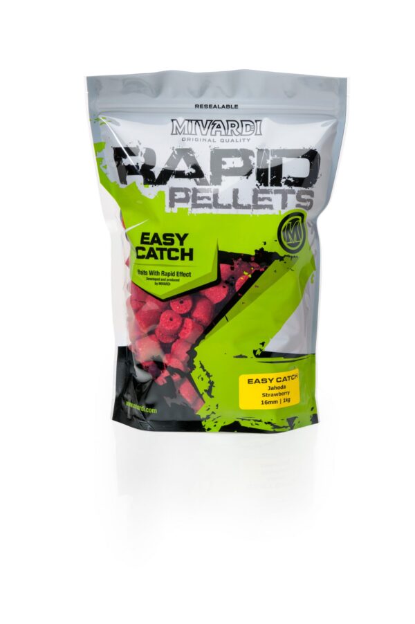 Pelety Rapid Easy Catch Jahoda 1 kg 8 mm
