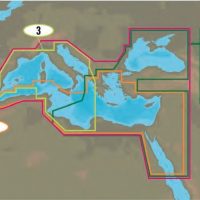 South Mediterranean Sea and Aegean Sea 1022 EM-N111 - Mapa: 4