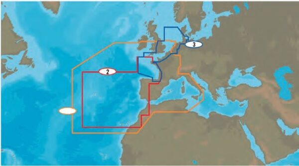 West European Coasts 1022 EW-N227 - Mapa: 3