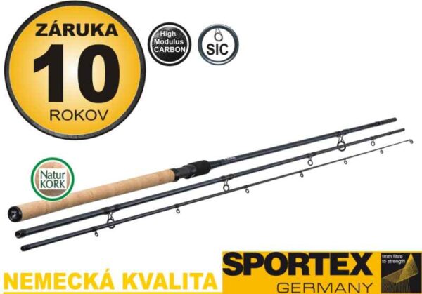 Match prúty SPORTEX XCLUSIVE FLOAT LIGHT NT 3-diel 390cm / 10-30g