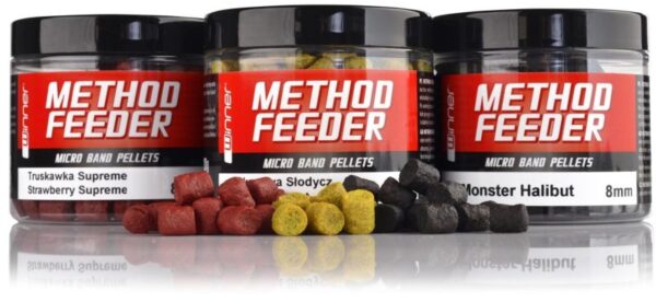 Method / Feeder - Micro Band Pellets - 8mm/120g Mulberry Plus