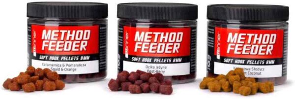 Method Feeder Soft Hook Pellet 8mm/120g chytacie pelety Vanilla Cream/Vanilkový krém