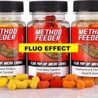 Method/Feeder - Fluo Pop Up Micro Chunks 7x11mm - 35g Mulberry Plus