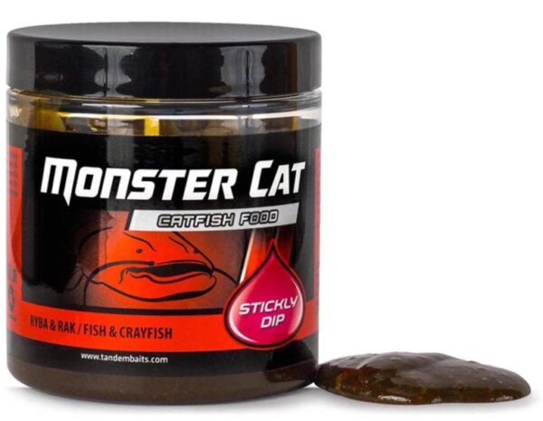 Monster Cat Sticky Dip 150ml - Tandem Baits Fish Crayfish (ryba rak)