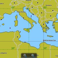 Nautic Path elektronická mapa stredozemného mora