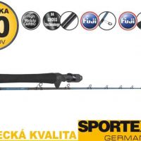 Prívlačové prúty SPORTEX Bassista Jerk Baitcast 2-diel 190cm / 100g