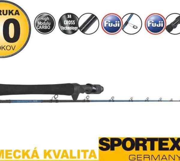 Prívlačové prúty SPORTEX Bassista Jerk Baitcast 2-diel 190cm / 100g