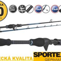 Prívlačové prúty SPORTEX Bassista Vertical 195cm/40g