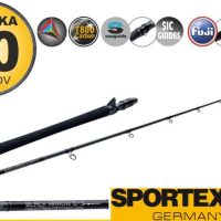 Prívlačové prúty SPORTEX Black Arrow G-3 Musky 2-diel Baitcast 255cm / 260g