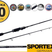 Prívlačové prúty SPORTEX Black Arrow G-3 spin 2-diel 240cm / 10g