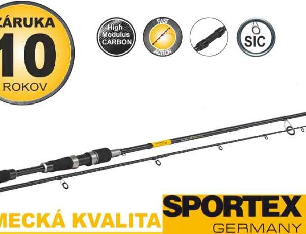 Prívlačové prúty SPORTEX Black Pearl GT-3 2-diel 240cm / 40g baitcast