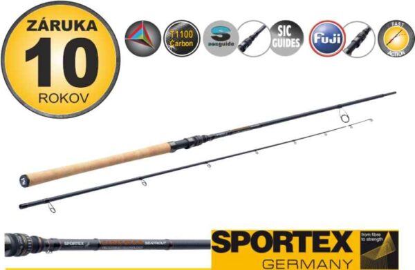 Prívlačové prúty SPORTEX Carat GT-S Seatrout Finesse