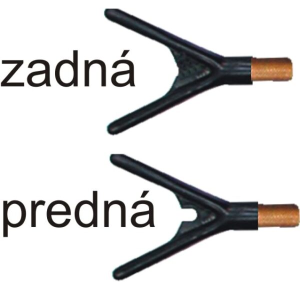 Rybárska podperka V predná U zadná