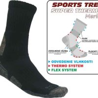 Rybárske Ponožky SPORTSTREK SUPER THERMO Merino veľkosť 43-46