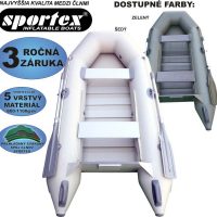 SPORTEX nafukovacie člny SHELF 270 - lamelová podlaha Zelený