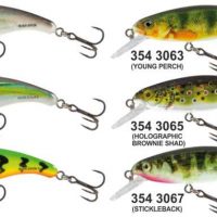 Salmo rybárske voblery Slick Stick plávajúce 5cm/3g Farba: Holographic Stickleback