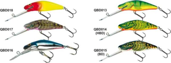 Salmo rybarske voblery bullhead BD6SDR farba QBD018