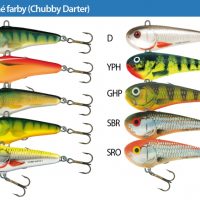 Salmo rybarske voblery chubby darter CD3 farba SRO