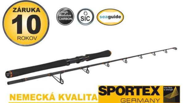 Sumcové prúty SPORTEX Catfire Vertical 195cm / 170-300g