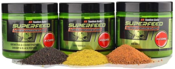 SuperFeed - X Core Layer - Powder Dip - 100g Chilli & Robin Red