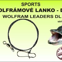 Wolframové lanko SPORTS DL 45cm / 35kg / 1ks v balení