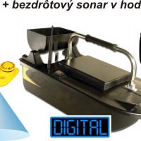 Zavážacia loďka BL a bezdrôtový sonar v hodinkách